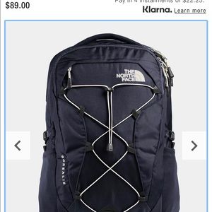 North face aviator backpack - navy